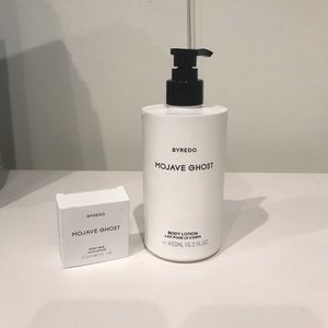New, unopened Byredo Mojave Ghost 15.2 oz 450 mL Body Lotion & Soap Bar